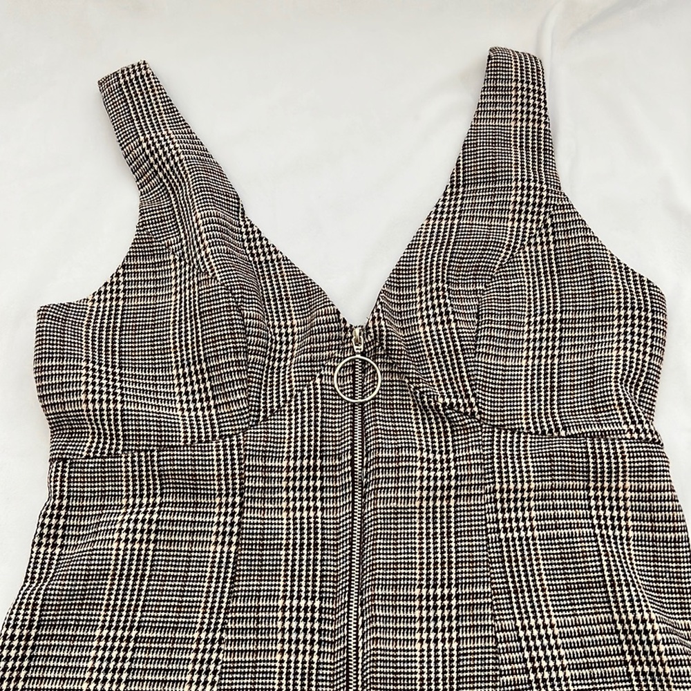 Shein mini zipper dress